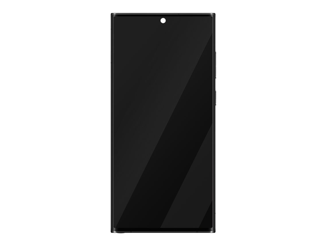 Marco de Pantalla Para Samsung Galaxy S22 Ultra Grafito, Bloqueo Completo Pantalla Original Gris Samsung