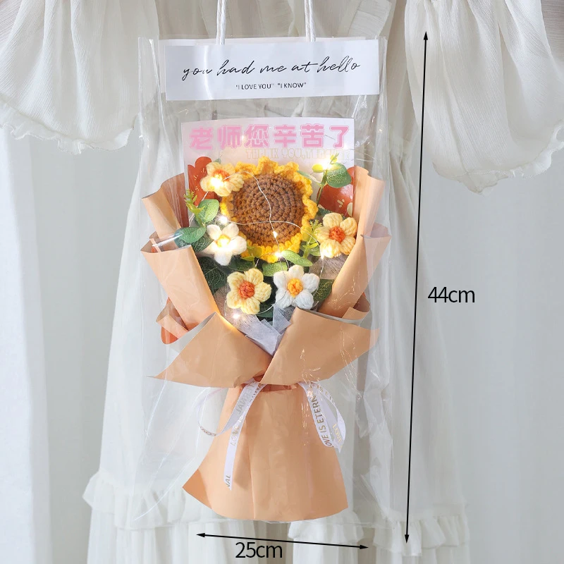 Ramos Tejidos A Mano, Regalos Florales Para Graduaciones, Ramos Ya Preparados.