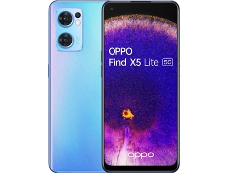 Smartphone OPPO Find X5 Lite (6.43'' - 8 GB - 256 GB - Azul)