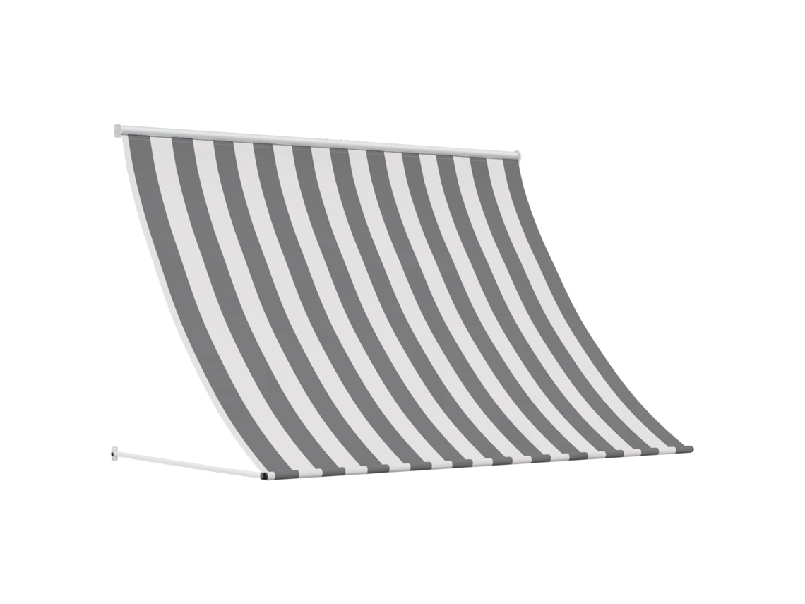 Vidaxl Toldo Antracita Y Blanco 400 X 150 Cm