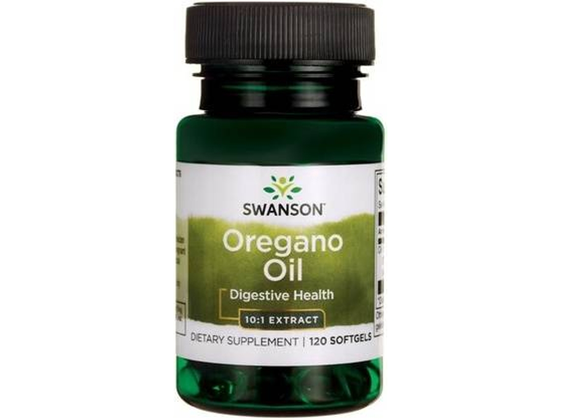 Suplemento Alimentar SWANSON Extrato De Óleo De Orégano : (120 cápsulas de 150mg)