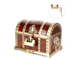 Joyero vintage para guardar collares con cierre