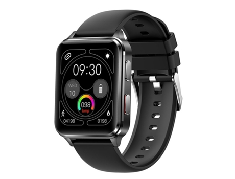 Smartwatch S6 Presión arterial precisa Oxígeno sanguíneo Ritmo cardíaco Monitoreo del sueño Negro