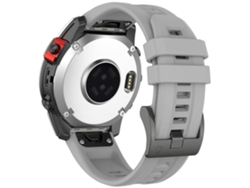 Correa De Silicona Con Cierre Metálico Para Garmin Epix Pro 42Mm Gen 2 Gris VEANXIN
