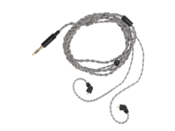 Cable De Repuesto Para Auriculares De 1,2 M, Cobre Plateado, De 3,5 Mm A 2 Pines Y 0,78 Mm.