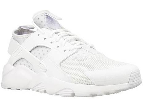 Zapatillas NIKE Air Huarache Run Ultra Material sintético, Tejido, Cuero natural Hombre (43 - Blanco)