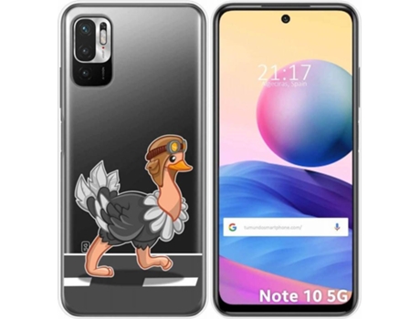 Carcasa Xiaomi POCO M3 Pro 5G TUMUNDOSMARTPHONE Avestruz Multicolor