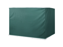 Funda Columpio Jardín 3 Plazas Impermeable Uv Oxford 215x155x150cm Verde