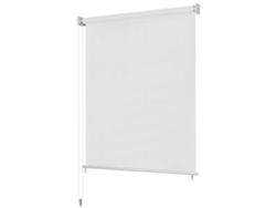 vidaXL Persiana enrollable de exterior HDPE blanca 60x230 cm