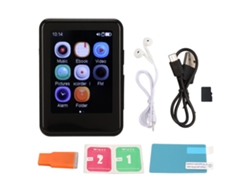 Reproductor Mp3/mp4 Con Bluetooth 5.0, Pantalla Táctil De 2,5 Pulgadas, Hifi, Grabadora, Radio Y 8 Gb De Almacenamiento.