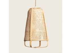 LEDKIA Lámpara Colgante Bambú Borde Natural