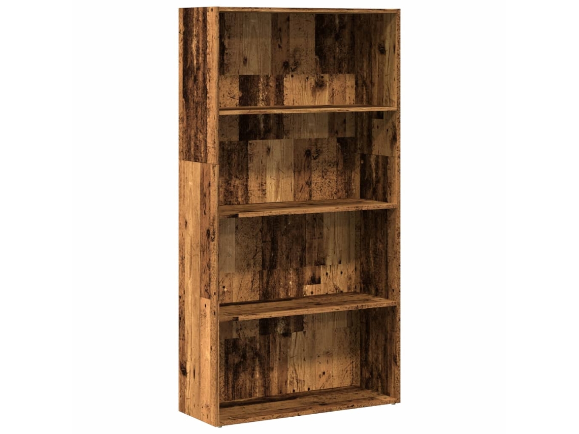 Estantería derivada de madera antigua MAISON EXCLUSIVE (80x30x152 cm)