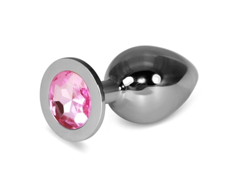 Plug Anal Metal Rosebud Classic Con Joya Rosa Talla L LOVETOY