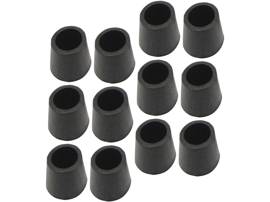 12 Piezas De Protectores Goma Para Patas Muebles Escritorio, Sillas Y Otros Ideales Suelos Madera