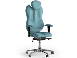 Silla de Oficina KULIK Grande Cuero de PU (Azul -130x50x50cm)