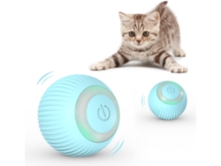 Bola Elétrica Em Forma De Gato Com Luz Led Interativa (verde-escuro)