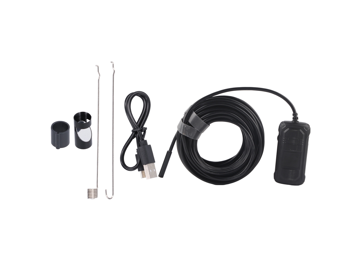 Cámara Endoscópica Industrial Hd Wifi Para Inspección De Polvo, Endoscopio Inalámbrico De 8 Mm Y 10 M Con Lente Única