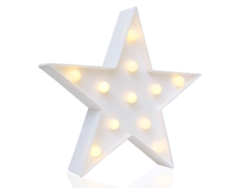 Un Nuevo Anuncio Luminoso En Forma De Estrella