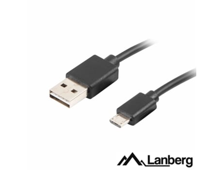 Cable LANGERG Usb-A 2.0 Macho / Micro Usb-B Macho 1.8M