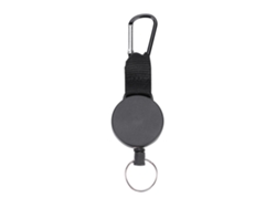 Llavero Retráctil De Acero Inoxidable De 60 Cm, Antipérdida, Ligero Y Duradero Para Llaves.
