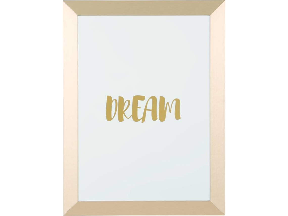 Pizarra BI-OFFICE Kamashi Gold con Frase (45x60 cm - Magnético: Sí)