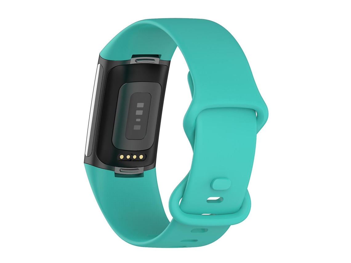Correa de repuesto de TPU suave para reloj inteligente Fitbit Charge 5 Ly Ebike (grande)