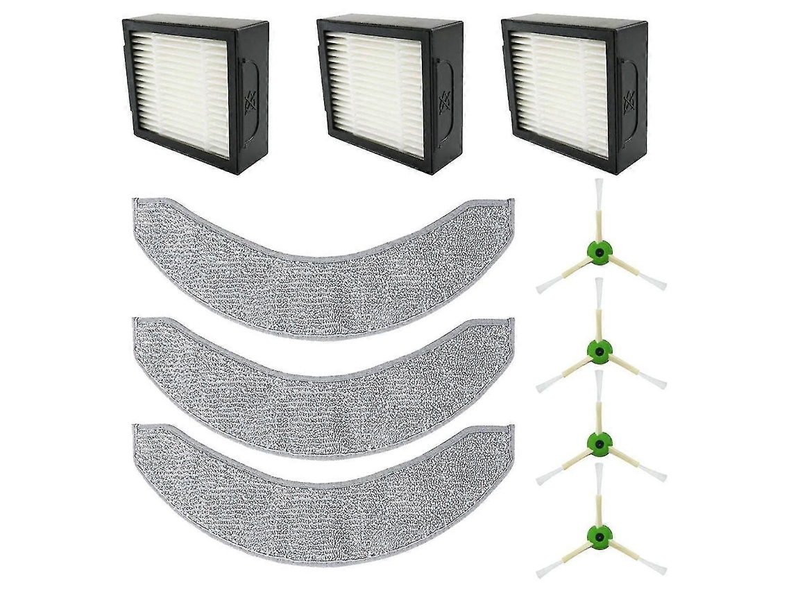 Kit De Repuestos Para El Filtro Del Cepillo Lateral Principal De La Aspiradora Robot Combo J7+ Plus/combo J9+ Plus