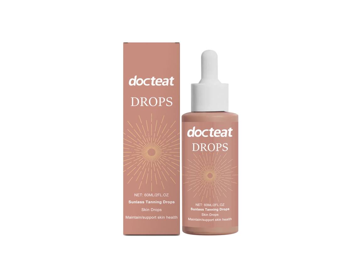 Gotas de suplemento autobronceador para uso oral