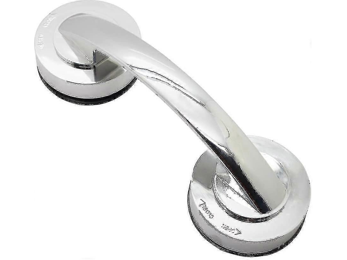 Barra De Agarre De Succión Para Baño, Mango Antideslizante Seguro Con Accesorio De Sujeción Fuerte Para Azulejos, Vidrio Y Metales
