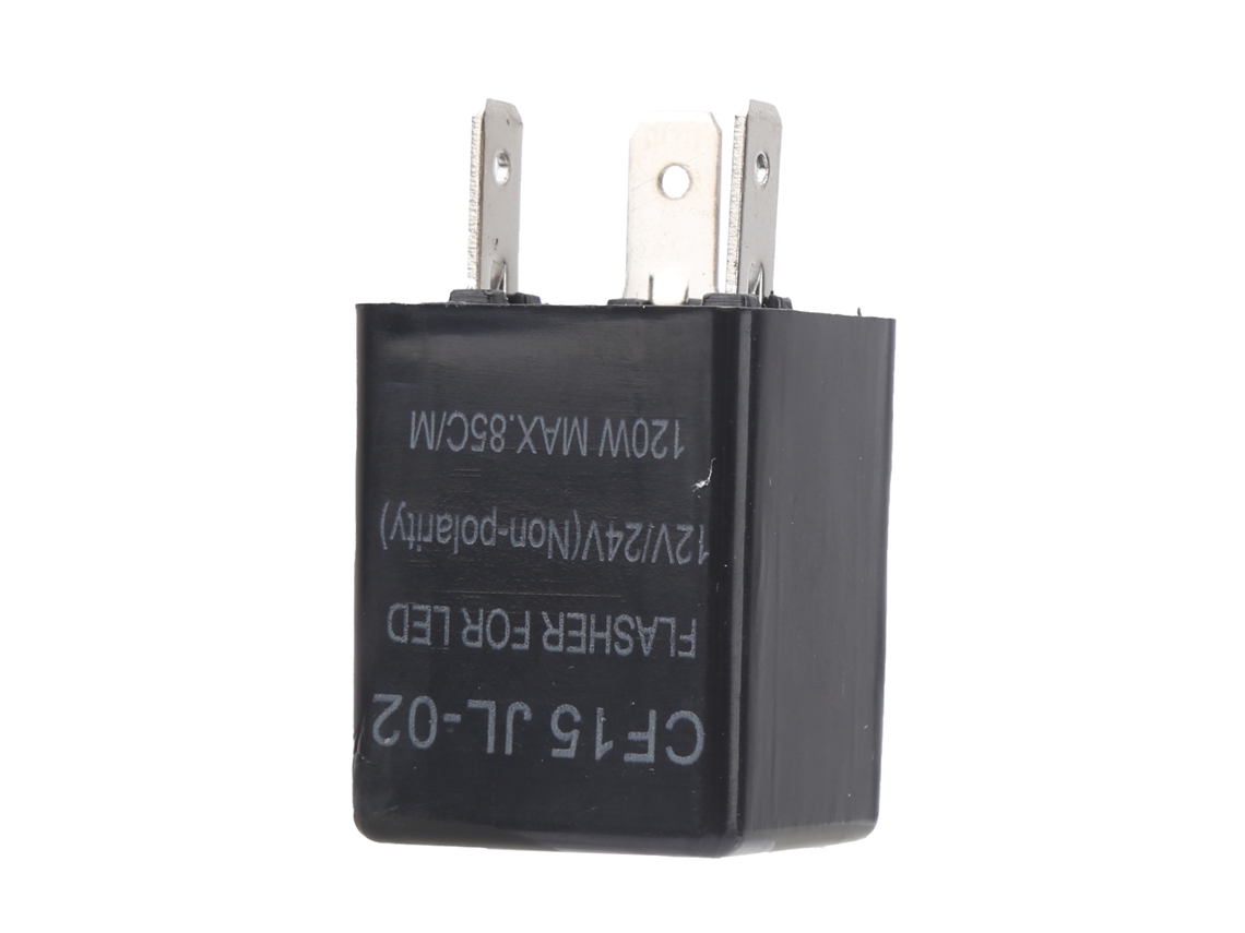 Cf15 Jl-02 Relé Intermitente Led Universal Abs No Polarizado Normalmente Abierto De 12 V/24 V