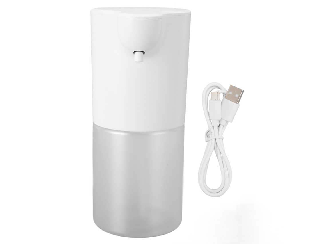 Dispensador de jabón sin contacto, sensor infrarrojo recargable, dispensador automático de desinfectante de manos para hotel y oficina.