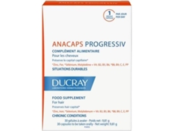Complemento Alimentar DUCRAY Trio Anacaps Progressive (3 x 30 cápsulas)