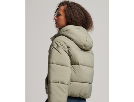 Abrigo para Mujer SUPERDRY (M - Poliéster - Multicolor)