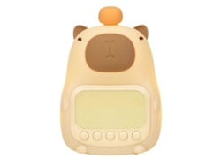 Luz nocturna de capibara con reloj digital, luz nocturna de silicona con forma de animal de Rosewell