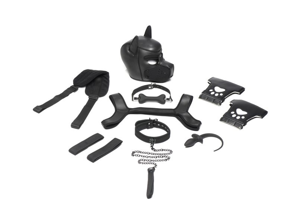 Conjunto De Arsenal De Lujo Para Cachorros - Negro