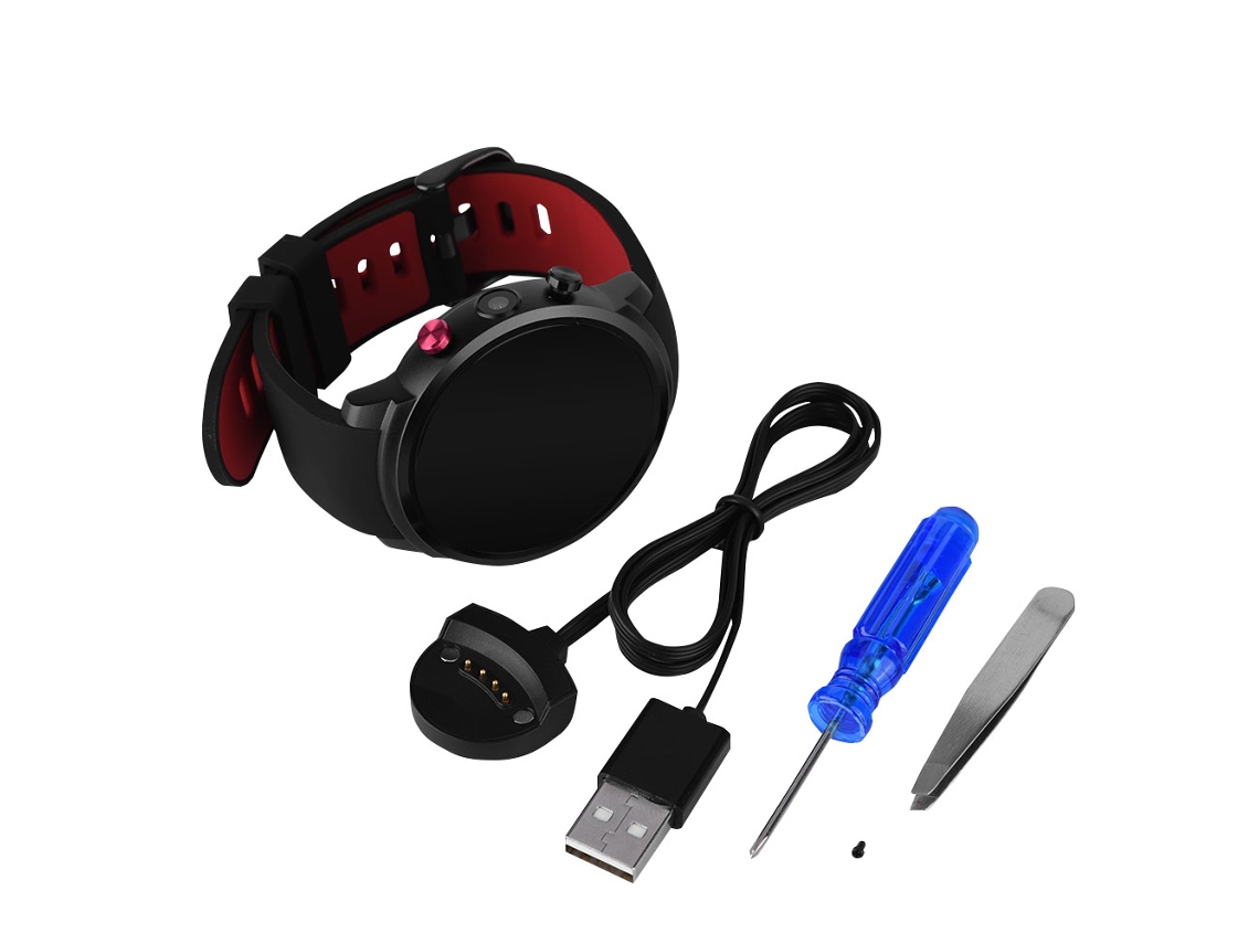 Reloj Inteligente (cámara 2mp 3g) Lemfo Lef2 Negro Control Táctil Deporte Gps Bluetooth Música