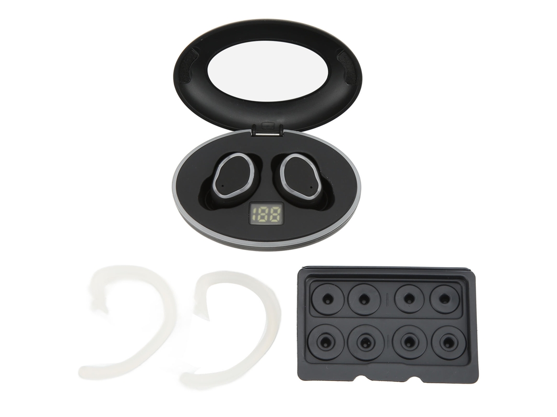 Auriculares deportivos Bluetooth con cancelación de ruido y estuche (sin marca)