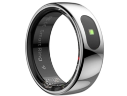 Anillo inteligente Leotec Kör Ha tamaño 8 Ø18,3 mm notificaciones de frecuencia cardíaca plata