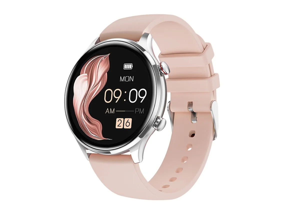 Reloj inteligente con llamadas Bluetooth, múltiples modos deportivos, reproducción de música y diseño moderno, rosa Bestvite