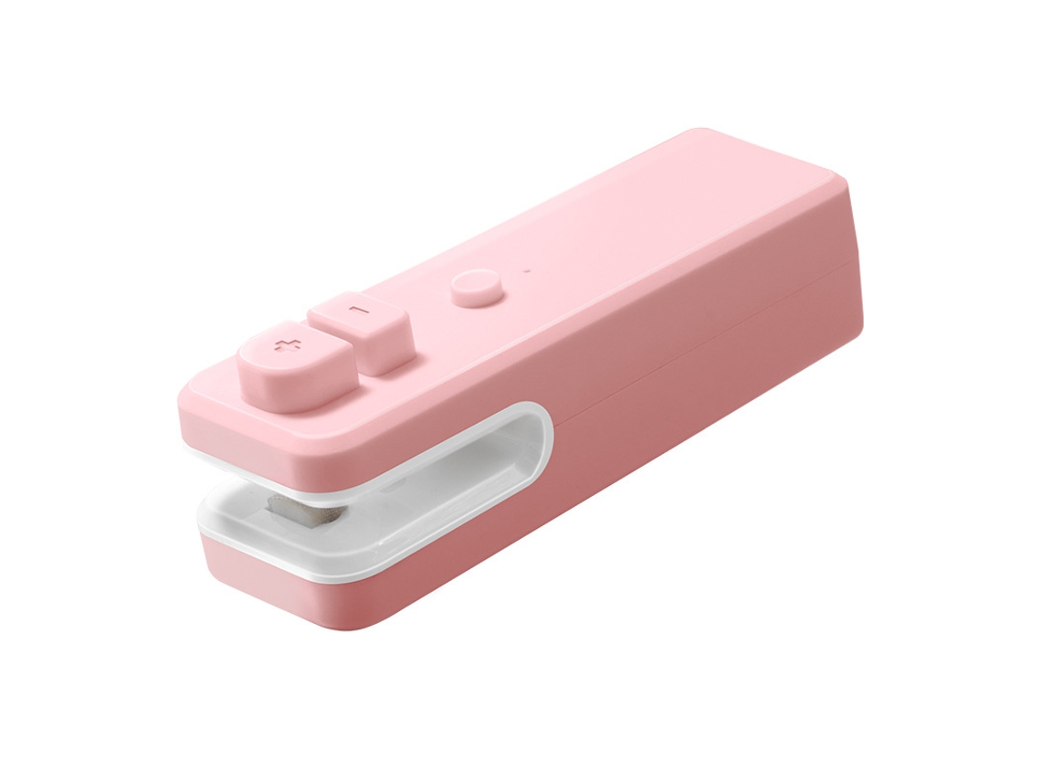 Minimáquina empaquetadora de baterías recargables USB Digitallab, 400 mAh, larga duración (rosa)