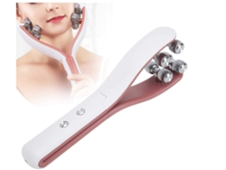 Masajeador facial, dispositivo de radiofrecuencia para adelgazar todo el cuerpo para lifting facial, antiarrugas, estiramiento de la piel (blanco) CHRONUS