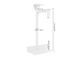 Soporte para computadora, altura ajustable, diseño moderno, blanco OEM