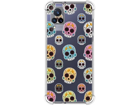 Carcasa Vivo V21 5G TUMUNDOSMARTPHONE Catrina Multicolor
