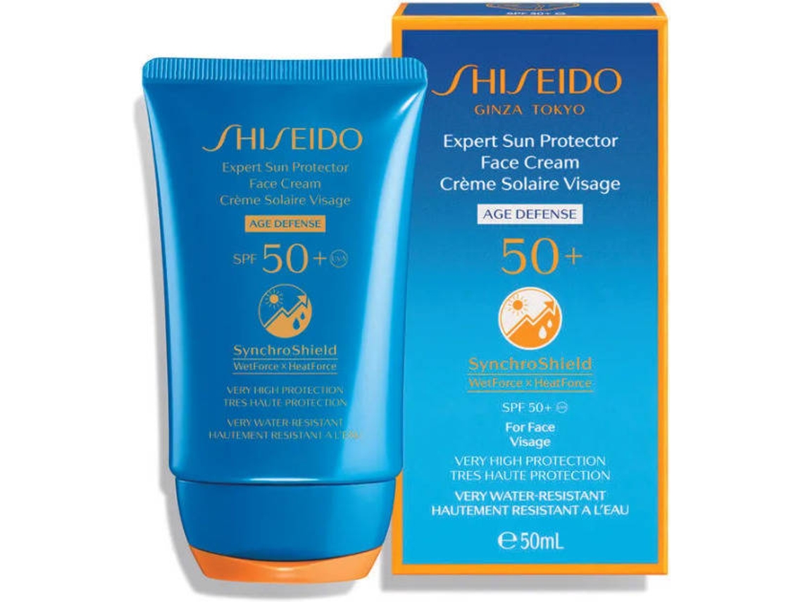 Protector Solar SHISEIDO Expert Face Cream Spf 50+ Uva (50 ml)