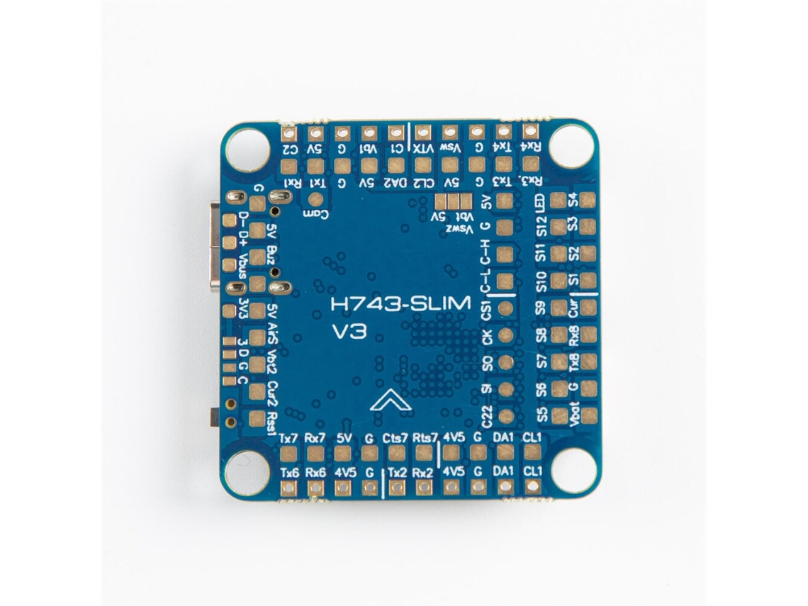 Fc30.5x30.5mm H743 Slim V3 2-8s Flight Controller Icm42688p With 5v Bec Output For Rc Fpv Racing Drone