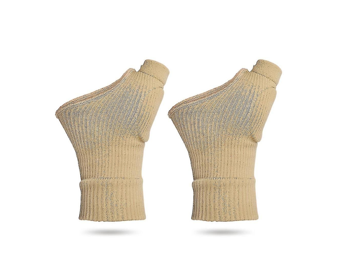 Rebe-guantes De Terapia De Compresión Con Gel Para Artritis, Canal Carpiano Y Soporte De Muñeca Y Pulgar Color De Piel