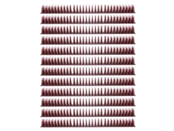 12 Pinchos Antipájaros, Plástico Antiestático, 43x3x4cm, Para Equipos Eléctricos