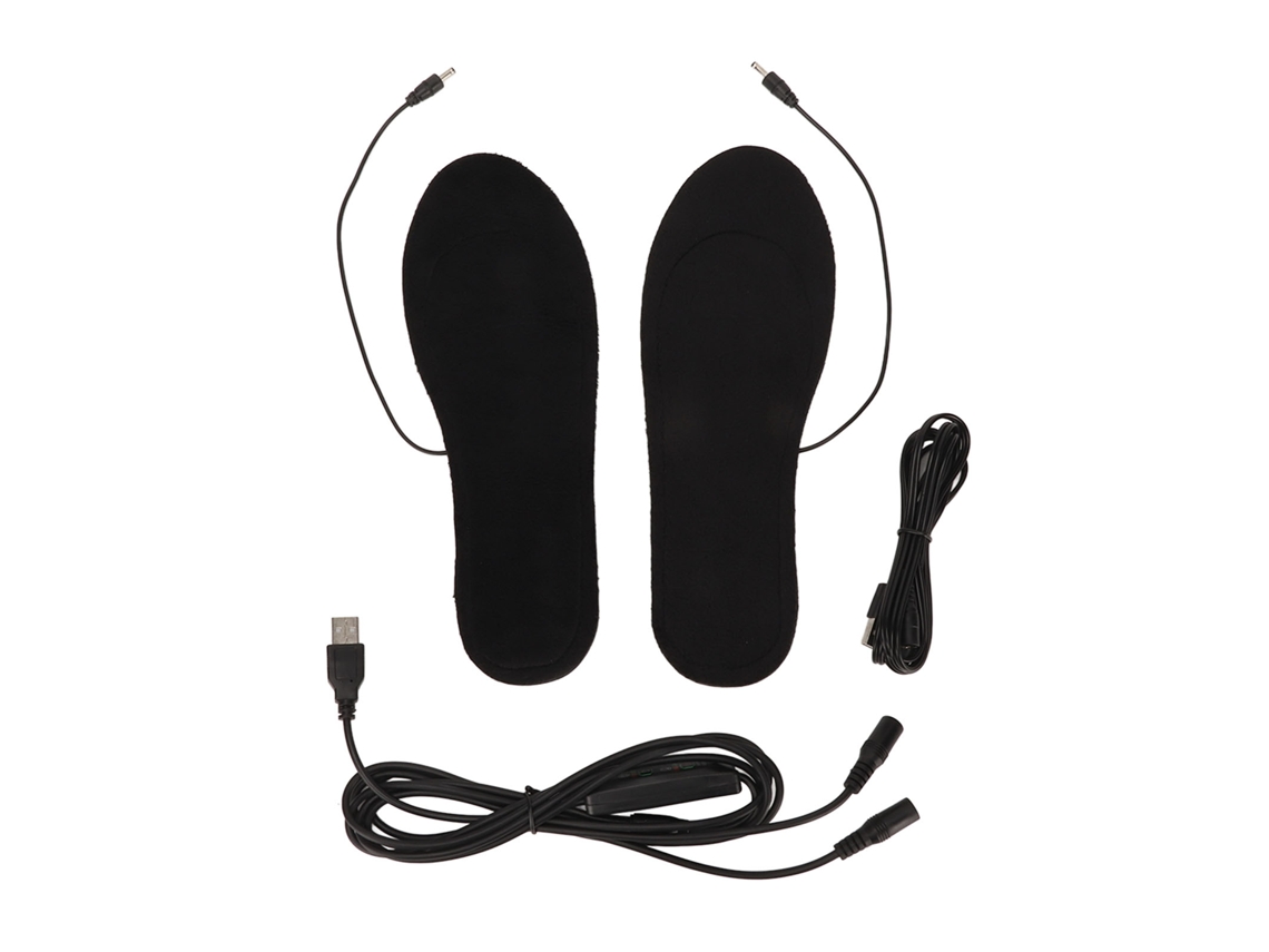 Plantillas De Calor Eléctricas Usb Para Mujer Talla 35-41 Cortables Con Control De Temperatura