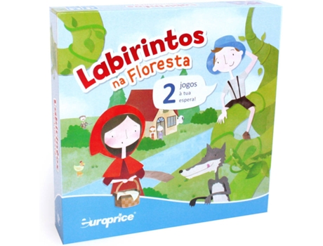 Juego de Mesa EUROPRICE Laberintos en el bosque (Portugués) (Edad Mínima: 3)