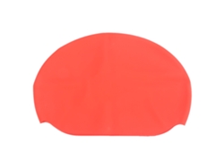 Protector De Casco De Bicicleta Impermeable De Silicona Elástica Para Lluvia Rojo